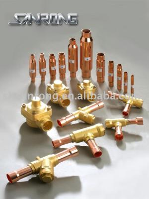 China Refrigeration Parts Copper Magnetic Check Valve For Refrigeration , Air Conditioning for sale