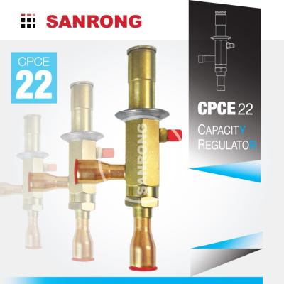 China Refrigeration Parts Sanrong CPCE 22 Bypass Hot Gas Pressure Regulator, Compressor Capacity Regulator, Automatic Constant Pressure Expansion Valve for sale