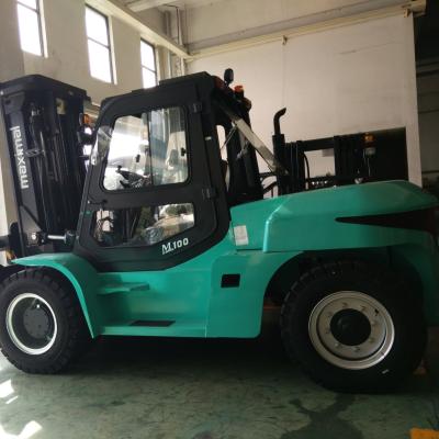 China Heavy duty port diesel machine work ourdoor load capacity hotels forklift 8-10ton forklift reach truck warehouse equipment for sale