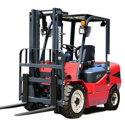 China Hotels 3.5 Tons Max 3500 Kg Diesel Forklift With CE Certificate Made In China for sale