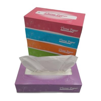 China Home Wholesale Cheap Facial Tissue High Quality Soft Facial Tissue (Box Shaped) for sale