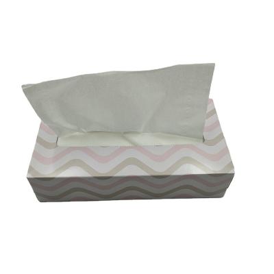 China Hygienic Printed Box Tissue White Paper Box Tissue Virgin Wood Pulps Soft Facial Tissue (Box Shaped) for sale