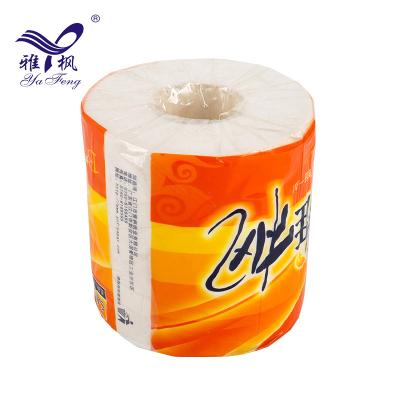 China Home Toilet Paper Roll Virgin Wood Paper Hand Tissue Paper Towels White Two Ply Wholesale for sale