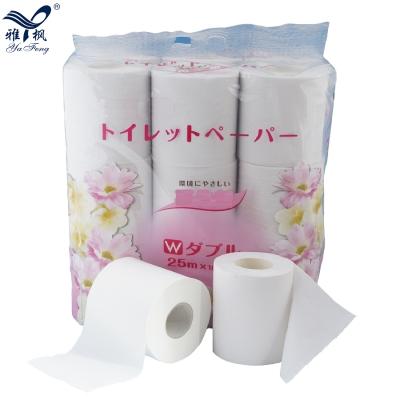 China Virgin Wood Pulp Custom Logo Toilet Paper Tissue Paper 18 Rolls Competitive Price Virgin Wood Pulp for sale