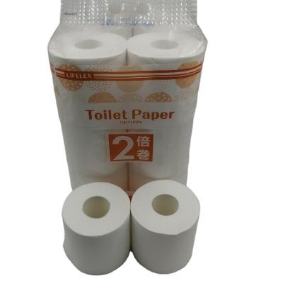 China Virgin Wood Pulps China Factory Supply Toilet Paper Comfortable Tissue Roll Wholesale 2 Ply Toilet for sale