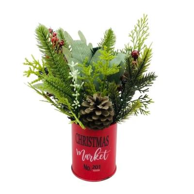 China ENV Wholesale Mini Christmas Tree Small Cedar Christmas Tree Table Decoration for sale