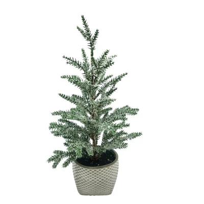 China EPS 2023 New Design Mini PVC Artificia Table Top Christmas Tree New Years Decorations for sale