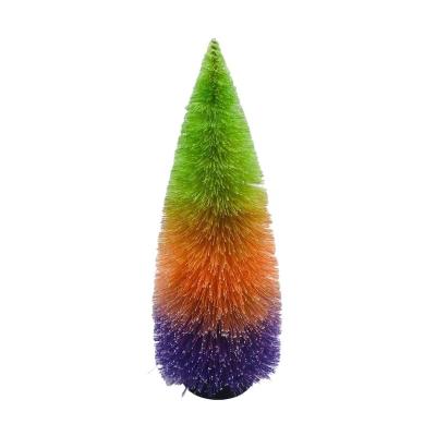 China Simulation Plastic Mini Desktop Christmas Tree Artificial Tree for Home Hotel Christmas Decoration for sale