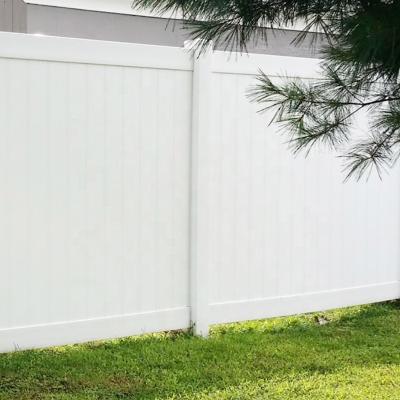 China Easily Assembled Fentech Fence Panels Privacy PVC, Vertical Privacy Fence PVC, Cheap Vinyl Privacy Fence for sale