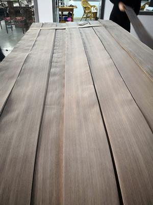 China Lonson Rift Cut Walnut Veneer 250cm Echte Houten Gezaagde Vernisje Rechte Korrel Te koop