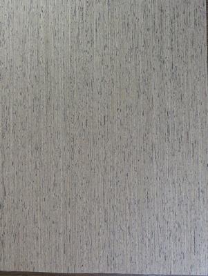 China Recomposed Wenge Wood Veneer 2500mm Length Ayous Cabinet Veneer for sale