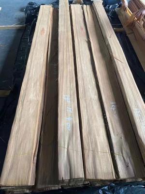 China 0.20mm Exotic Wood Veneer 12cm Width Crown Cut Walnut Veneer for sale