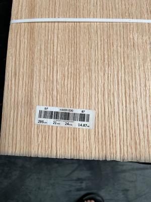 China 8% Moisture Straight Grain Veneer 250cm Length Rift Cut Veneer for sale