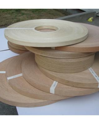 Cina Nastro di legno leggero del bordo del MDF della striscia di bordo dell'impiallacciatura della quercia di larghezza 2mm 50m/Roll in vendita