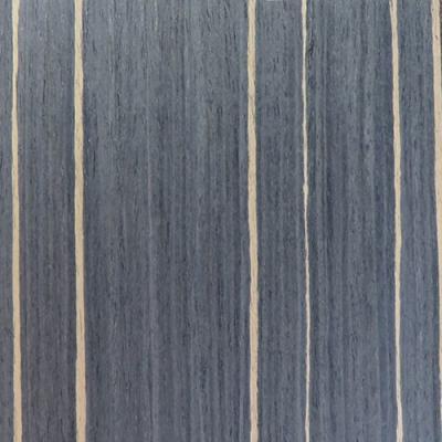 Cina Ebony Reconstituted Wood Veneer 233-1S 250x64cm senza carta del vello in vendita