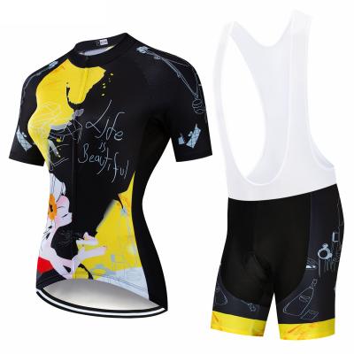 China TOPKO Breathable Factory Wear Set Wholesale OEM ODM Custom Cycling Women Sports Active Bike Outdoor Clothing for sale