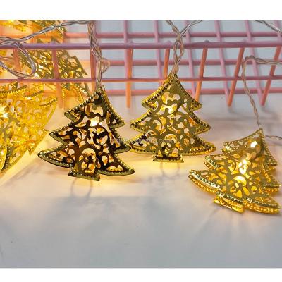 China Holiday light factory wholesale unique modern ball led lights metal ball light festival string lights for sale