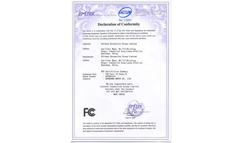 FCC - Chinese Connection Group Limited