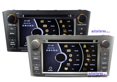 中国 トヨタ Avensis オートラジオ GPS の運行 ヘッドユニット のマルチメディア DVD のための車のステレオ 販売のため