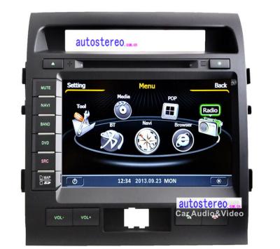 China Car Stereo DVD for Toyota Land Cruiser GPS Satnav Navigation Multimedia Headunit for sale