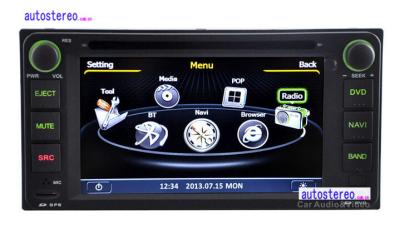 Cina Toyota Sat Nav DVD 6,2