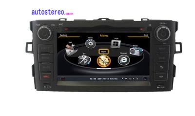 Κίνα Η Toyota κάθισε Nav DVD 7» αυτοκινήτων στερεοφωνικά πολυμέσα μονάδων ΠΣΤ επικεφαλής για τη Toyota Auris προς πώληση