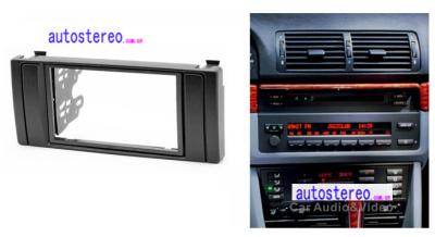 China Radio Fascia for BMW 5 Series E39 X5 Stereo Unit Install Kit for sale