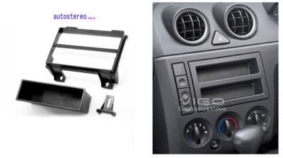 China Radio Fascia for Ford Fusion Fiesta Trim Installa Kit W/ Pocket for sale