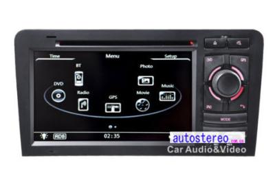 China 7'' Sat Nav WinCE 6.0 and Bluetooth Audi Car Stereo for Audi A3 S3 2002 - 2012 for sale