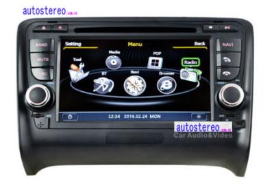 China 3G Wifi 7'' Audi Car Stereo  GPS Navigation Multimedia Headunit Autoradio for Audi TT 2006+ for sale