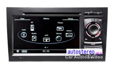 China Audi A4 S4 Auto Stereo GPS Headunit Multimedia Satnav DVD Player With Sat Nav WinCE 6.0 for sale