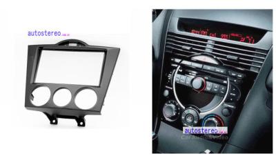 China Mazda RX-8 CD Facia Trim Dash Installa Kit Car Radio Fascia Double DIN 173*98mm for sale