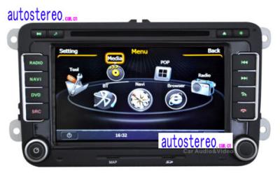 China 3G Wifi WinCE 6.0 System Car Stereo Sat Nav Skoda Fabia Octavia Superb Roomster GPS for sale