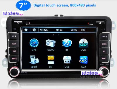 China VW GPS Car Stereo Sat Nav Radio WinCE 6.0 System with 7 Inch for sale