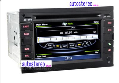 China Bluetooth Multimedia Sat Nav USB Car Stereos With Touch Screen for sale