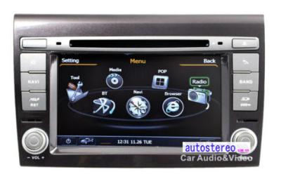 China In Dash Car Stereo GPS Headunit Multimedia for Fiat BRAVO / BRAVA 2006+ for sale