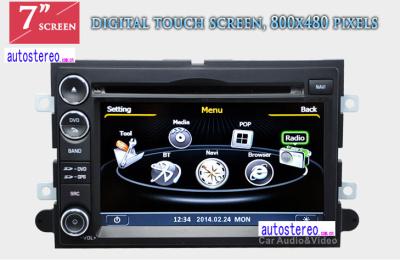 China Ford Multimedia Sat Nav DVD Radio Multimedia GPS Navigation Headunit for sale