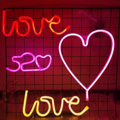 China Energy-saving Advertising Wedding Decoration 360 Led Acryl Neon Pop Sign Neons Sign Led Customized Night Light for sale