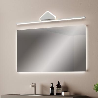 China Dimmable Chrome Long Functions Bathroom Mirror Lamp Decorative Modern Bath LED Wall Light Lighting for sale