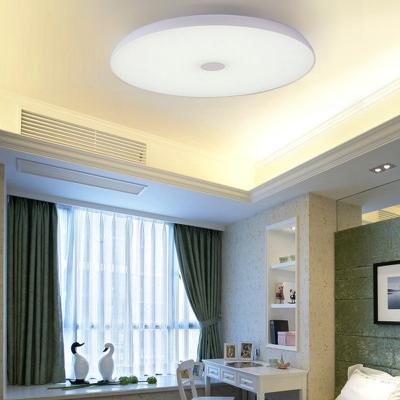 China Seven Color Double BT Modern Audio Music App Remote Control Electrodeless Variable Light Ceiling Lamp for sale