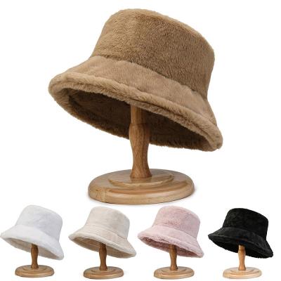 China COMMON Plush Fashionable Autumn And Winter Thickened Warm Hat Women'S Pot Hat for sale