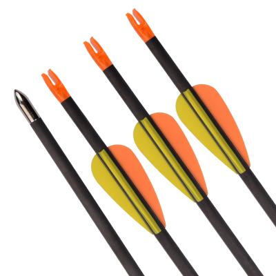 China L nock archery Recurve bow compound bow arrow id. 4.2mm carbon arrow bow archery carbon fiber arrow for sale