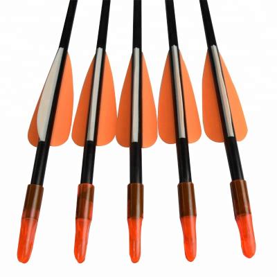 China Traditional SHOOTING Archery Recurve Archery Hunting Fiberglass Arrowhead Hunting Arrow for sale