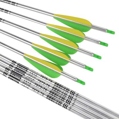 China TIR Factory Directly Supply Hunting Aluminum Arrows Body Aluminum Arrow For Archery Bow Hunting Arrow for sale