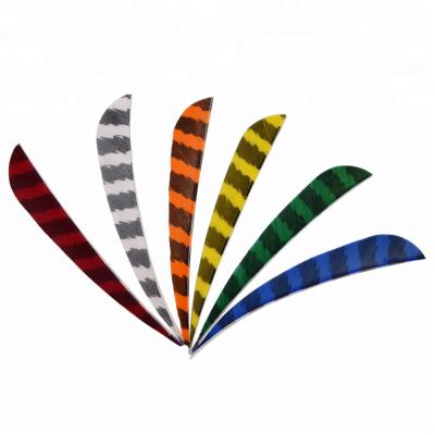 China Hunting Real Archery Arrow Feathers With Real Turkey Feather Various Colors For Archer for sale