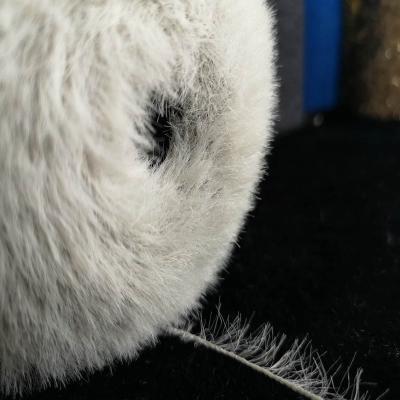 China Fancy Yarn Soft Nylon Feather Thread Mink Hairy Yarn 1.3cm Feather 1.3cm Nylon Yarn 2cm for sale