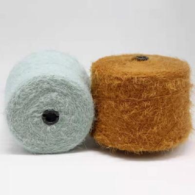 China Hot Selling Fancy Yarn Pure Nylon Feather Mink Fur Knitting Yarn Fancy Yarn with Good Price and High Quality Made in China Factory for sale