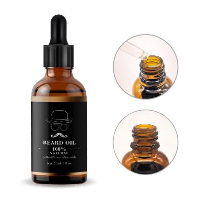 China Moisturize Private Label Natural Beard Grooming Kit Natural Beard Growth Oil Beard Oil Growth For Daily Use for sale