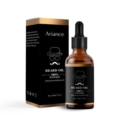 China Moisturize Customize Men's Beard Oil Beard Hair Growth Oil Beard Oil Mustache For Men Daily Care for sale