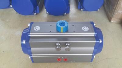 China rack pinion actuator aluminum alloy rotary  pneumatic actuator control for valves for sale